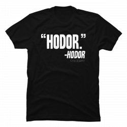 game of thrones hodor shirt